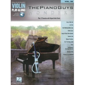 Violin Play-Along Volume 58: The Piano Guys – Wonders (Book/Online Audio)