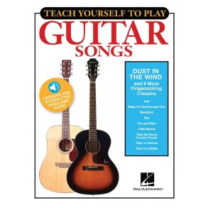 Teach Yourself To Play Guitar Songs: Dust In The Wind And 9 More Fingerpicking Classics (Book/Online Media)