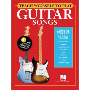 Teach Yourself To Play Guitar Songs: Come As You Are And 9 More Rock Hits (Book/Online Media)