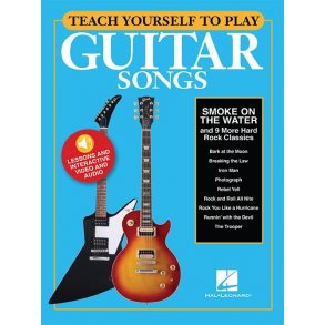 Teach Yourself To Play Guitar Songs: Smoke On The Water And 9 More Hard Rock Classics (Book/Online Media)