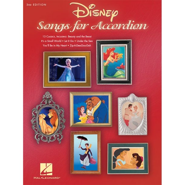 Disney Songs for Accordion: 3rd Edition