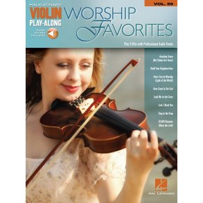 Violin Play-Along Volume 59: Worship Favorites (Book/Online Audio)