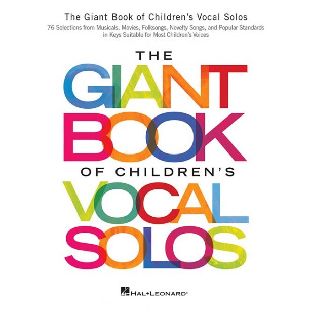 The Giant Book Of Children's Vocal Solos