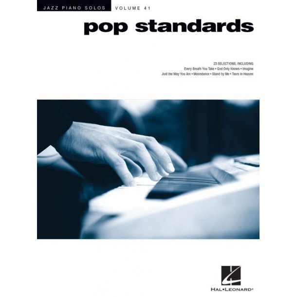 Jazz Piano Solos Volume 41: Pop Standards