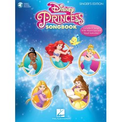 Disney Princess Songbook: Singer's Edition (Book/Online Audio)