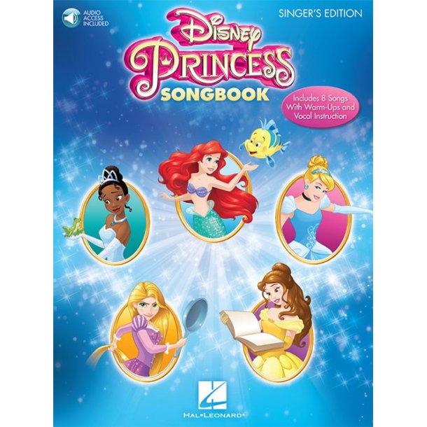 Disney Princess Songbook: Singer's Edition (Book/Online Audio)