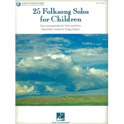 25 Folksong Solos For Children (Book/Online Audio)
