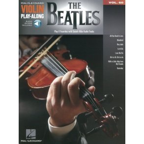 Violin Play-Along Volume 60: The Beatles (Book/Online Audio)