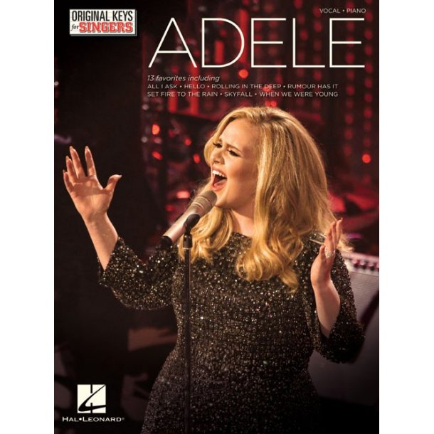 Adele: Original Keys For Singers