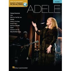 Easy Piano Play-Along Volume 4: Adele (Book/Online Audio)