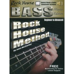 Rock House Bass Guitar Master Edition (Book/Online Media)