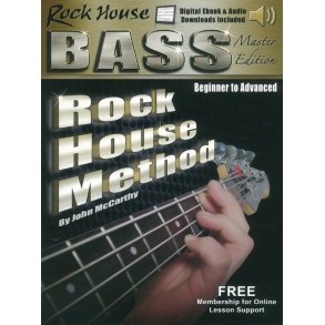Rock House Bass Guitar Master Edition (Book/Online Media)