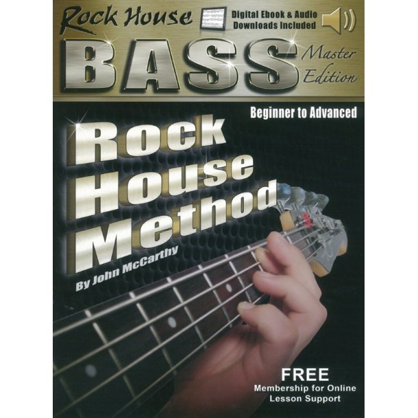 Rock House Bass Guitar Master Edition (Book/Online Media)