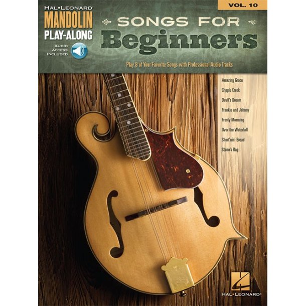 Mandolin Play-Along Volume 10: Songs For Beginners
