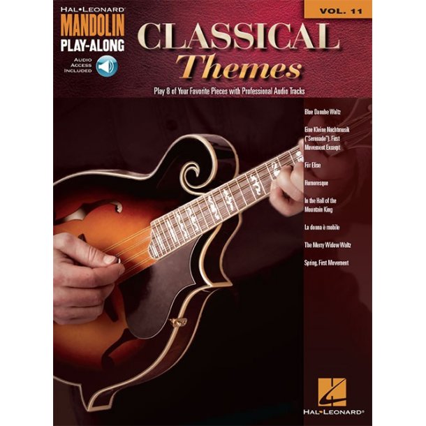 Mandolin Play-Along Volume 11: Classical Themes (Book/Online Audio)