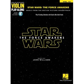 Violin Play-Along Volume 61: Star Wars - The Force Awakens (Book/Online Audio)