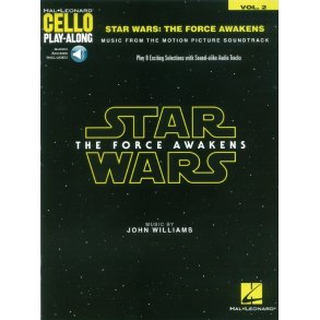 Hal Leonard Cello Play-Along: Star Wars - The Force Awakens (Book/Online Audio)
