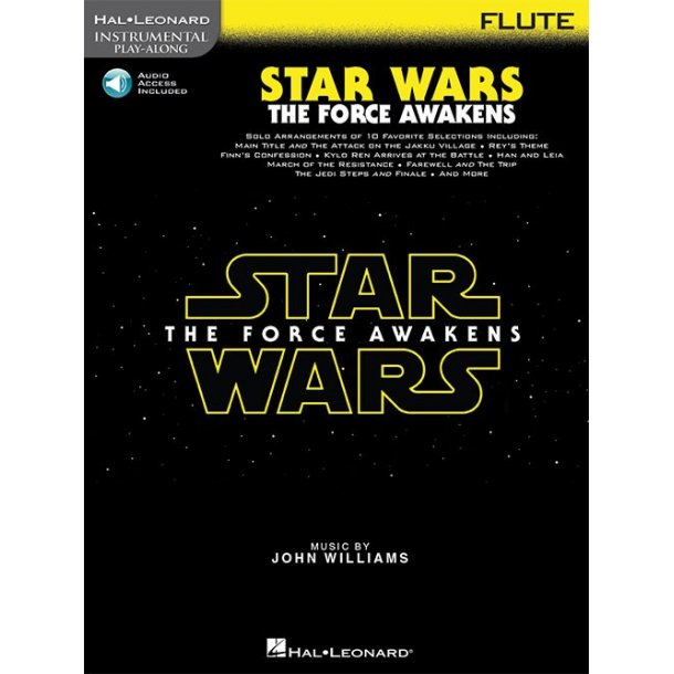 Hal Leonard Instrumental Play-Along: Star Wars - The Force Awakens (Flute) (Book/Online Audio)