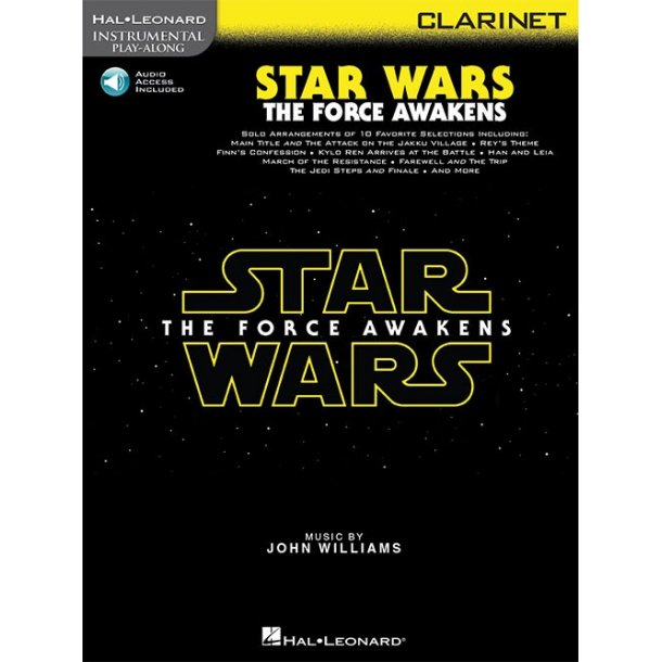 Hal Leonard Instrumental Play-Along: Star Wars - The Force Awakens (Clarinet) (Book/Online Audio)