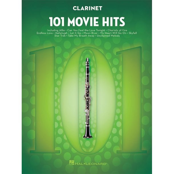 101 Movie Hits For Clarinet