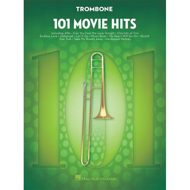 101 Movie Hits For Trombone