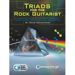 Dave Celentano: Triads For The Rock Guitarist (Book/Online Audio)