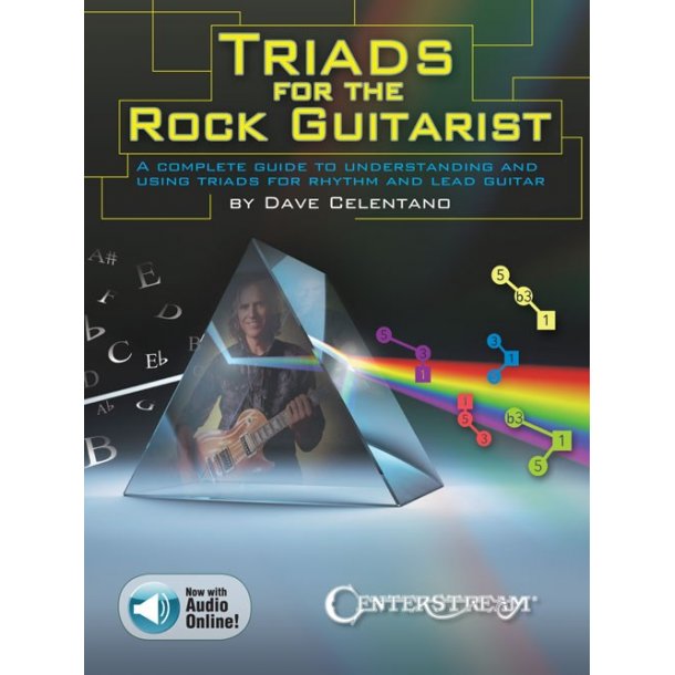 Dave Celentano: Triads For The Rock Guitarist (Book/Online Audio)