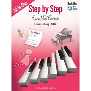 Edna Mae Burnam: Step By Step All-In-One Edition – Book 1 (Book/Online Audio)