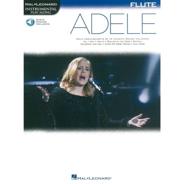 Hal Leonard Instrumental Play-Along: Adele - Flute (Book/Online Audio)