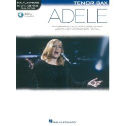 Hal Leonard Instrumental Play-Along: Adele - Tenor Saxophone (Book/Online Audio)