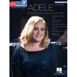 Pro Vocal Women's Edition Volume 56: Adele (Book/Online Audio)