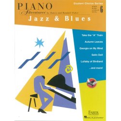 Faber Piano Adventures - Student Choice Series: Jazz & Blues Level 6