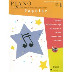 Faber Piano Adventures - Student Choice Series: Popular Level 6