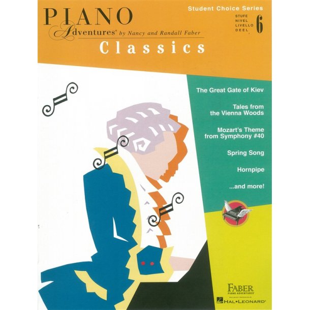 Faber Piano Adventures - Student Choice Series: Classics Level 6