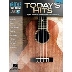 Ukulele Play-Along Volume 40: Today's Hits (Book/Online Audio)