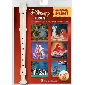 Disney Tunes: Recorder Fun! (Blokfljte + Disney melodibog)