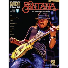 Guitar Play-Along Volume 21: Santana (Book/Online Audio)