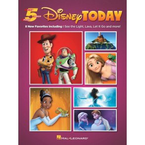 Disney Today: Five Finger Piano Songbook