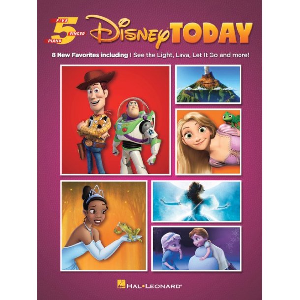 Disney Today: Five Finger Piano Songbook