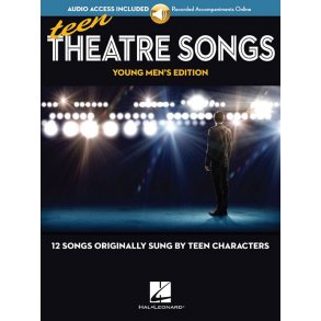 Teen Theatre Songs: Young Men's Edition (Book/Online Audio)