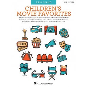 Children's Movie Favorites – 2nd Edition (Easy Piano)