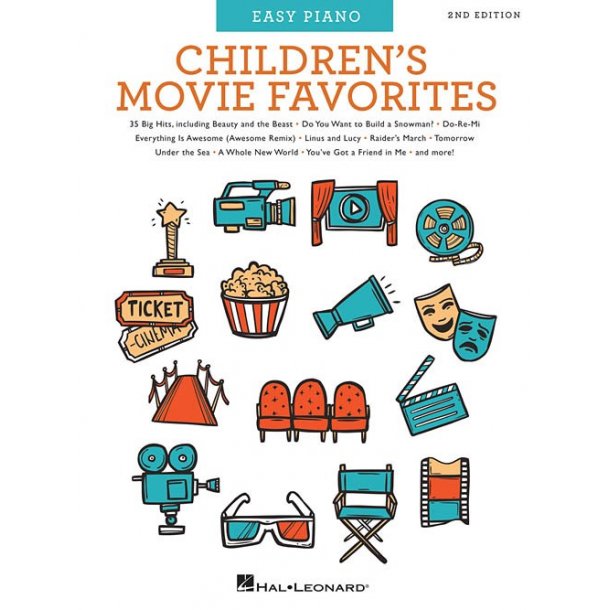 Children's Movie Favorites &ndash; 2nd Edition (Easy Piano)