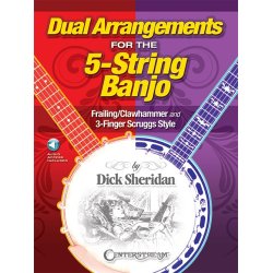 Dick Sheridan: Dual Arrangements For The 5-String Banjo (Book/Online Audio)