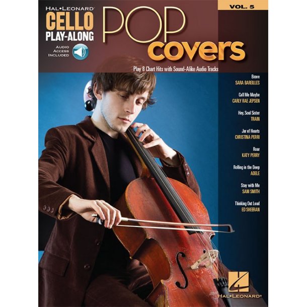 Cello Play-Along Volume 5: Pop Covers (Book/Online Audio)