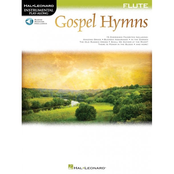 Gospel Hymns for Flute (Book/Audio)