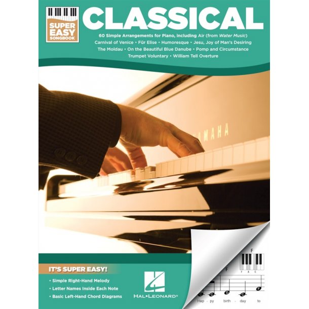 Classical - Super Easy Songbook (Piano Songbook)