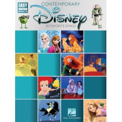 Contemporary Disney: Easy Guitar With Notes And Tab