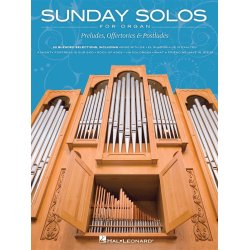 SUNDAY SOLOS FOR ORGAN PRELUDES OFFERTORIES & POSTLUDES ORG BK