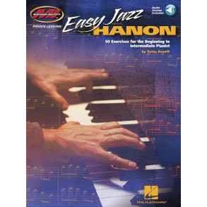 Easy Jazz Hanon: 50 Exercises For The Beginning To Intermediate Pianist