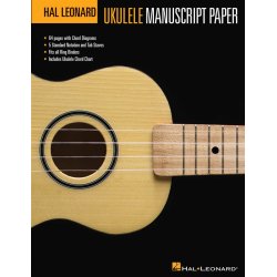 Hal Leonard Ukulele Manuscript Paper